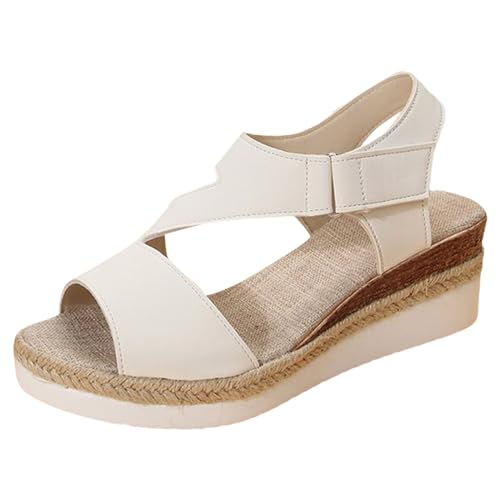 TYUIOP sandalen damen damen sandalen bequem sandalen leder sommer damen sandalen rei?verschluss flip flops damen herren sport zehentrenner bequeme damen pantoletten damen von TYUIOP