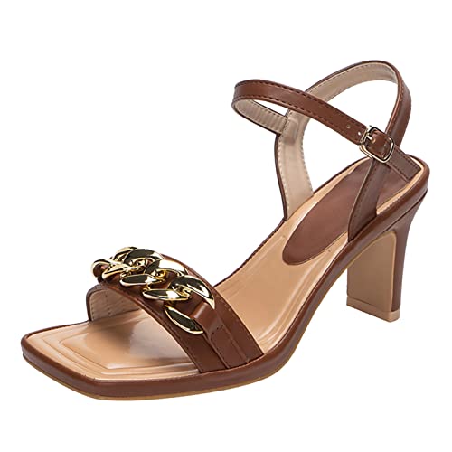 TYUIOP sandalen damen einfach loafer damen beige absatz Damen Sandaletten Frauen Sandalen sandalen wechselfußbett Damen Boho Lang Rock Weicher Dehnbarer Maxirock sandalen damen mit absatz von TYUIOP