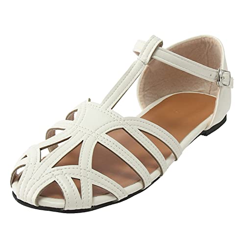 TYUIOP sandalen damen einfach pantoletten damen leder damen pantoletten frauen slip on riemchensandalen damen mit absatz damen boho lang rock weicher dehnbarer maxirock sandalen damen mit absatz von TYUIOP