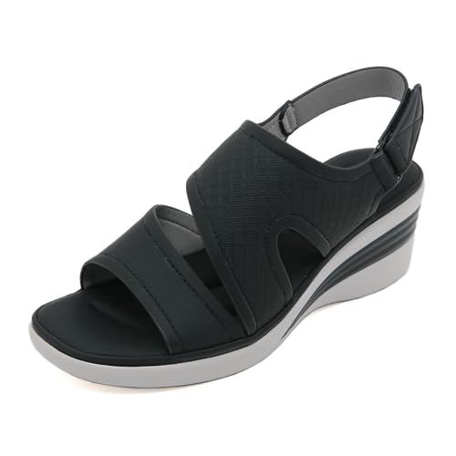 TYUIOP sandalen damen schwarz damen sandalen elegant damen pantoletten frauen slip on schnalle damen herren zehentrenner sommer flip flops badelatschen pantoletten damen sommer elegant damen von TYUIOP