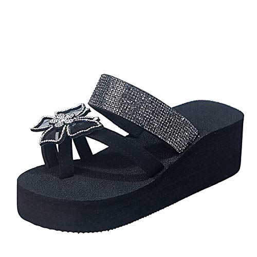 TYUIOP sandalen damen sommer bequem geschlossene sandalen damen damen sandalette geschlossene sandalen pull on damen holzschuh badelatschen beach pool gr??e 36-41 damen clogs mit absatz von TYUIOP