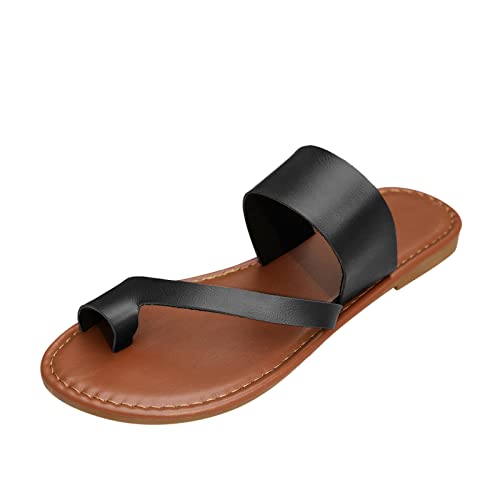 TYUIOP sandalen damen sommer sandalen damen 34 damen peeptoe sandalen beach flipflop pull on badelatschen leder sommer hausschuhe outdoor keilabsatz schlappen damen clogs & von TYUIOP