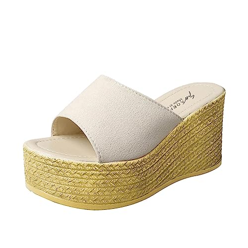 TYUIOP sandalen damen wei? barfuss sandalen kinder schuhe sommerschuhe bequeme flach elegant sandaletten doppelring badeschuhe damen slippers wolke schlappen white heels von TYUIOP