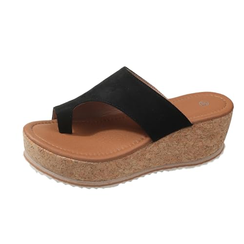 TYUIOP sandalen damen wei? damen sandalen leder badeschuhe damen slides sandalen hausschuhe rei?verschluss damen herren zehentrenner sommer flip flops badelatschen damen-sandalen von TYUIOP