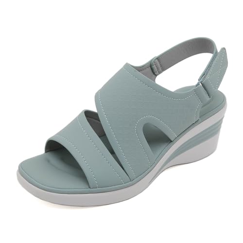 TYUIOP sandalen damen weite sandalen damen 33 sandalen damen sommer flach bequem zehentrenner rei?verschluss flip flops damen herren sport zehentrenner bequeme schuhe mit keilabsatz für damen von TYUIOP