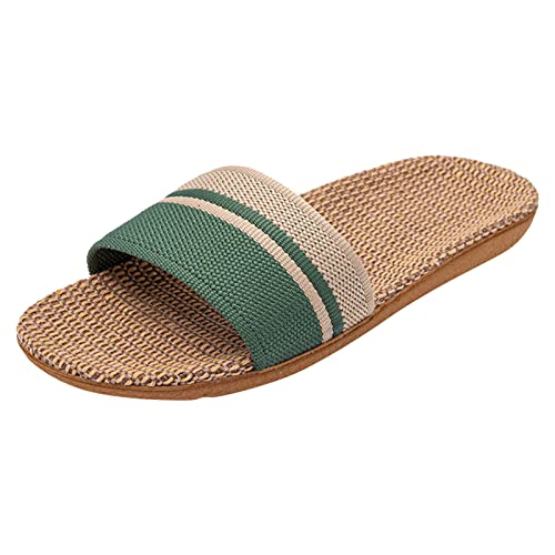 TYUIOP schlappen damen 35 espadrilles für damen beige damen herren zehentrenner sommer flip flops badelatschen clogs leder 36 damen slipper ohne absatz aus leder badesandalen damen sandalen von TYUIOP