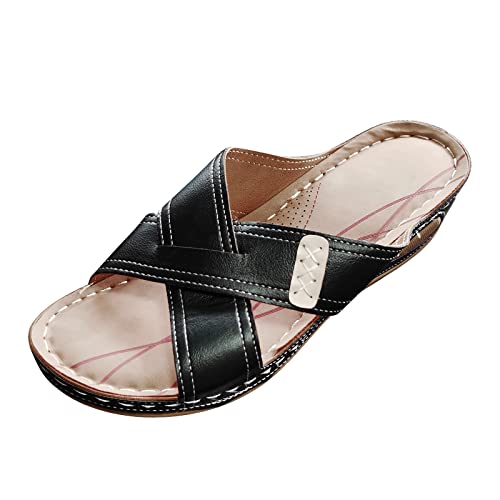 TYUIOP schlappen damen 37 espadrilles für damen plateau damen herren zehentrenner sommer flip flops badelatschen geschlossene sandalen damen 43 damen slipper frauen slip on sandalen damen von TYUIOP