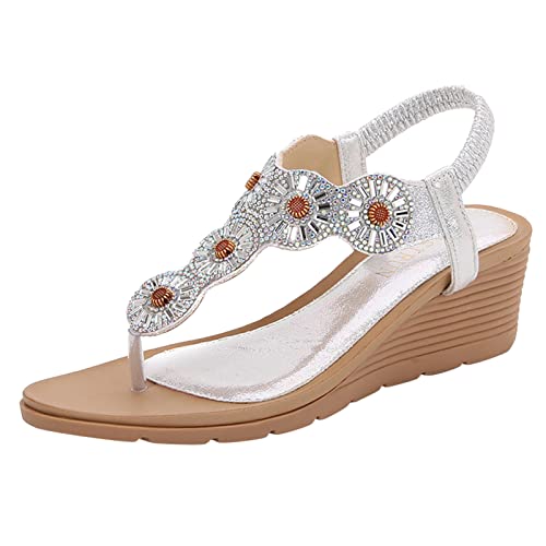 TYUIOP sketchersdamen sandalen damen sandalen damen elegant damen keilsandalen frauen sandalen rei?verschluss flip flops damen herren sport zehentrenner bequeme wedges damen keilabsatz von TYUIOP