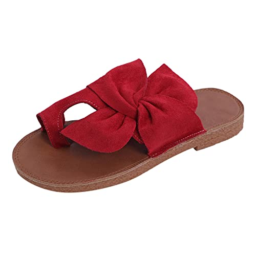 TYUIOP slides damen geschlossen sandalen flip flop damen sommer damen flip flops sommer strand string sandalen leicht geschlossene sandalen damen sommer damen slipper normal aus kunstleder von TYUIOP