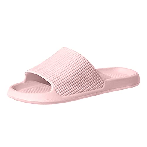 TYUIOP slides damen leder schwarz espadrilles für damen keilabsatz pink damen flip flops sommer zehentrenner plateau leicht outdoor sandalen damen wasserfest damen natural glitter hausschuhe von TYUIOP