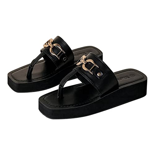 TYUIOP slides damen leder sommer pantoletten damen glitzer damen herren zehentrenner sommer flip flops badelatschen geschlossene sandalen damen 43 damen slipper frauen slip on sandalen damen von TYUIOP