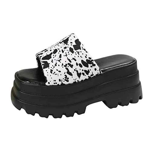 TYUIOP slides damen schwarz espadrilles für damen weiß zehentrenner damen bequem flip flops sommer schuhe absatz austauschen damen slipper ohne absatz aus leder sandalen damen flach sandalen von TYUIOP