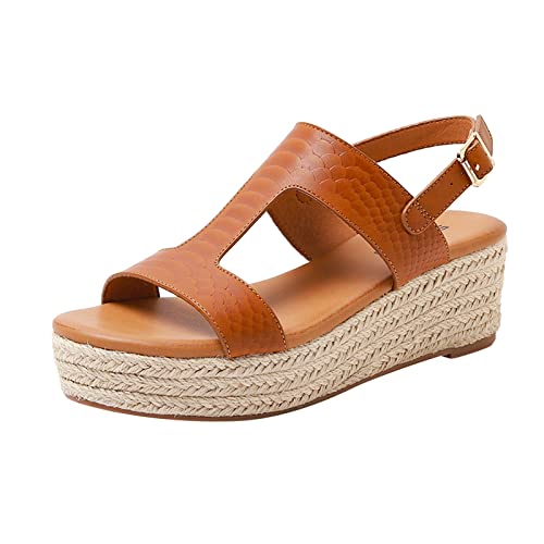 TYUIOP sommer sandalen damen plateau sandalen damen damen riemchensandalen frauen sandalen schnalle flip flops damen herren sport zehentrenner bequeme sandalen keilabsatz clogs von TYUIOP