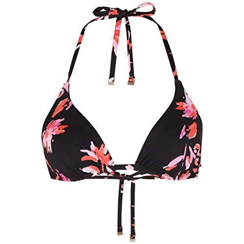 Tamaris Damen AOP Triangel Bikinioberteil ARDON Pink 38 von Tamaris