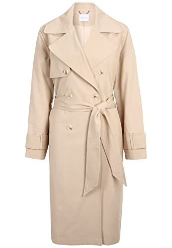 Tamaris Damen Trenchcoat ARNI Grau 44 von Tamaris