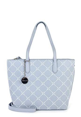 Tamaris Shopper TAS Anastasia 30106 Damen Handtaschen Karo greyblue 855 von Tamaris