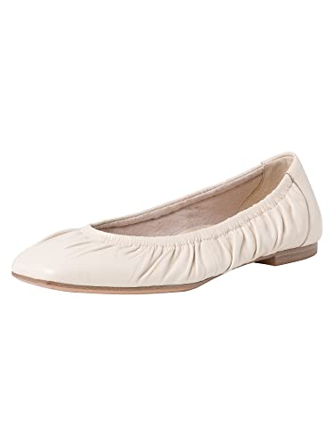 Tamaris Damen Klassische Ballerina 1-22103-28 Creme, Groesse:39 EU von Tamaris