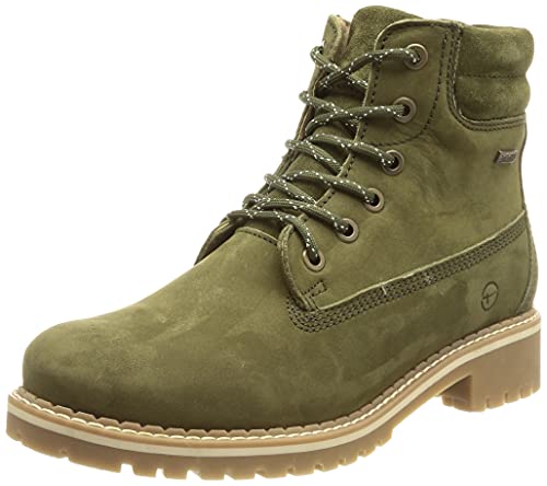 Tamaris Damen 1-1-26244-27 Stiefelette, Olive, 37 EU von Tamaris