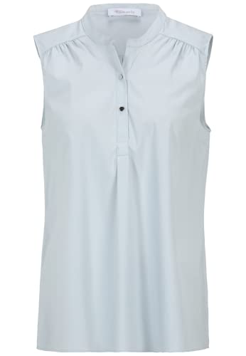 Tamaris Damen Ärmellose Bluse ALTAMURA Weiß 40 von Tamaris