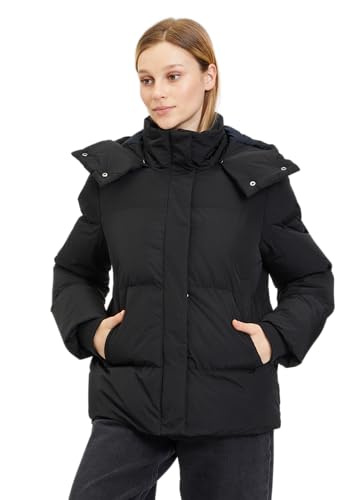 Tamaris Damen BALIKESIR Winterjacket, Black Beauty, 40 von Tamaris