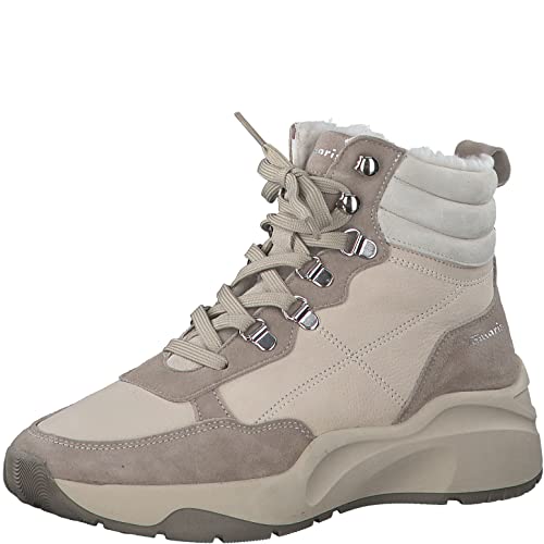 Tamaris Damen Bequemschuhe, Frauen Schnürschuhe,TOUCHit-Fußbett,warm gefüttert,Schnuerer,straßenschuhe,Strassenschuhe,Antelope Comb,38 EU von Tamaris