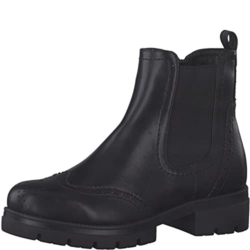 Tamaris Damen 1-1-25489-29 Stiefelette, Black MATT, 40 EU von Tamaris