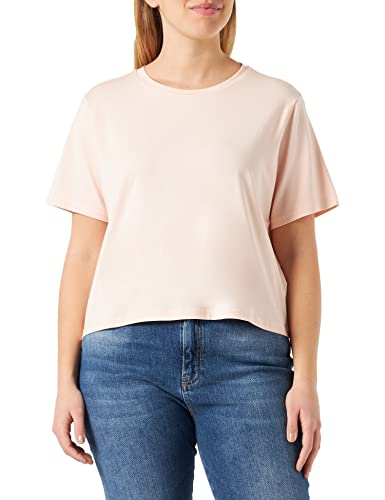 Tamaris Damen Cropped Oversized T-Shirt ASCEA Pink L von Tamaris