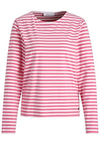 Tamaris Damen Feminin ausgeschnittenes Langarmshirt T-Shirt ASOLO Pink M von Tamaris