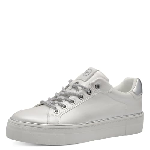Tamaris Schnürer Damen Vegan sportlich weiß,EU 39 Tamaris Schnürer Damen Vegan sportlich weiß,EU 39 von Tamaris