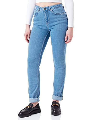 Tamaris Damen Slim Jeans AGBOR Blau 36/32 von Tamaris