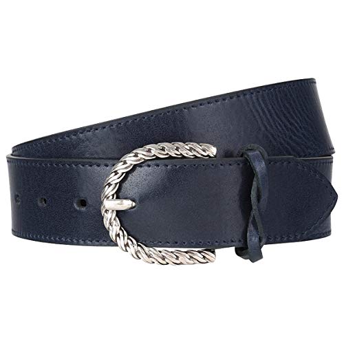 Tamaris Leather Belt W95 Blue von Tamaris
