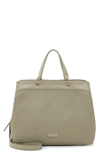 Tamaris Shopper Leila 32144 Damen Handtaschen Mustermix khaki 910 von Tamaris