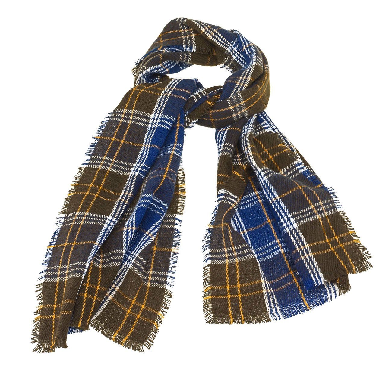 Tamaris Schal Tamaris Scarf, (Set, 1-St. 1-teilig), Damen Schal Karomuster von Tamaris