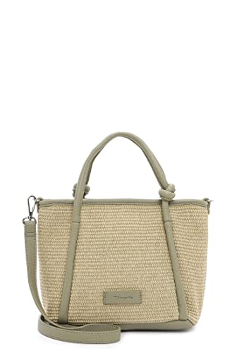 Tamaris Shopper Liv 32311 Damen Handtaschen Zweifarbig khaki 910 von Tamaris