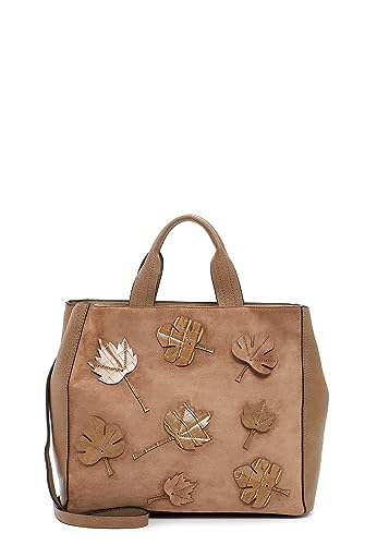 Tamaris Shopper Maxine 32550 Damen Handtaschen Floral taupe 900 von Tamaris