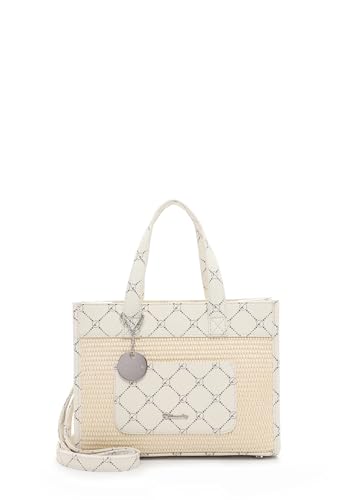 Tamaris Shopper TAS Anna 33085 Damen Handtaschen Material Mix ecru 320 von Tamaris