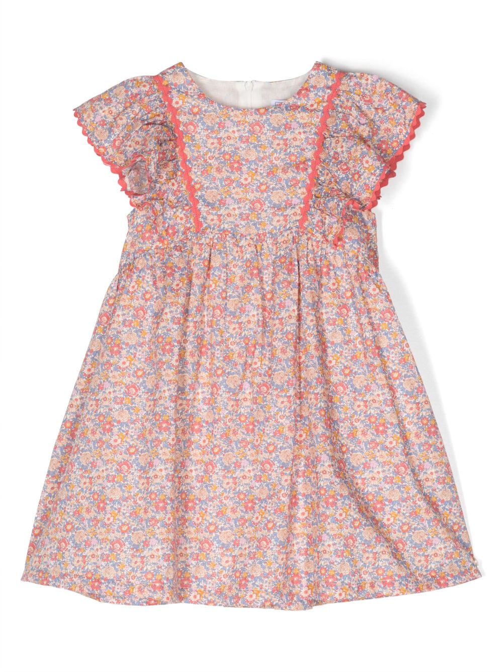 Tartine Et Chocolat Kleid mit Blumen-Print - Blau von Tartine Et Chocolat