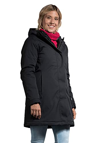 Tatonka STIR W's Hooded Coat Women Größe 38 dark black von Tatonka