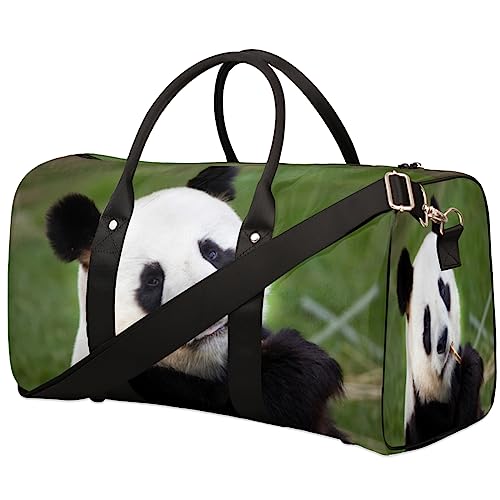 Klassische Panda Muster Reisetasche, Weekender Taschen für Frauen Reisen, Turnbeutel, Handgepäck Taschen für Flugzeuge, Duffle Bag für Männer Reisen, Weekender Tasche, Klassisches von Tavisto