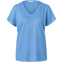 Strukturiertes Shirt, hellblau von Tchibo