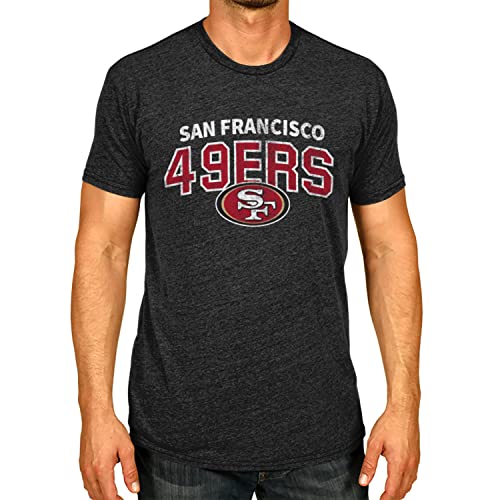 Team Fan Apparel NFL Starting Fresh Kurzarm Heather T-Shirt – Sportausrüstung für Erwachsene für Damen und Herren von Team Fan Apparel