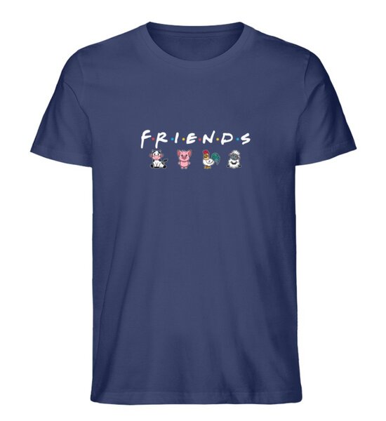 Team Vegan FRIENDS - Tshirt aus Bio Baumwolle von Team Vegan