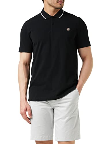 Ted Baker Herren Camdn Poloshirt Hemd mit Button-Down-Kragen, Schwarz, L von Ted Baker