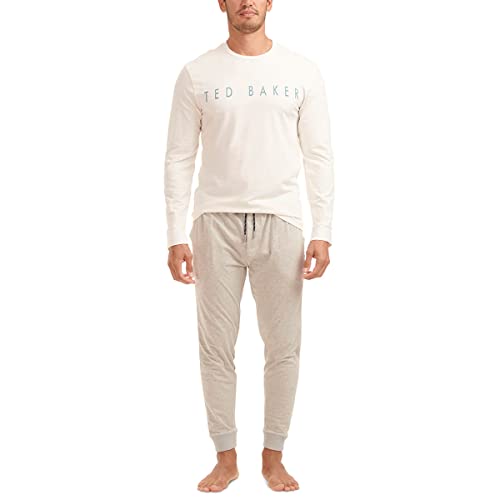 Ted Baker Herren Chill Lounge Geschenk-Set - Cloud Dancer/Grau Heidekraut - S von Ted Baker