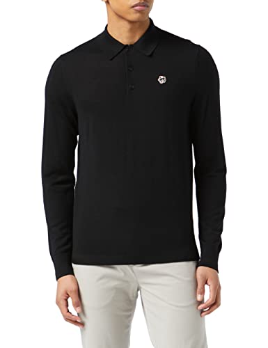 Ted Baker Herren Wembley-core Ls Polo-Pullover, Schwarz, Small von Ted Baker