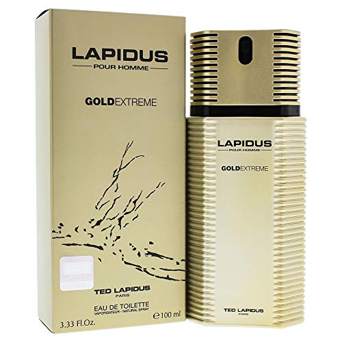 Ted Lapidus Gold Extreme Eau-de-Toilette-Parfüm mit Zerstäuber, 100 ml von Ted Lapidus