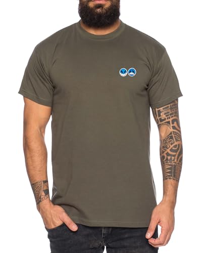 Happy Sad Straw Hat Besticktes Herren T-Shirt - Manga One Pirat Anime Luffy, Farbe:Khaki, Größe:XXL Happy Sad Straw Hat Besticktes Herren T-Shirt - Manga One Pirat Anime Luffy, Farbe:Khaki, Größe:XXL von Tee Kiki