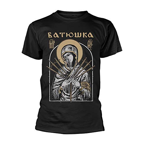 Batushka Mary Dagger offiziell Männer T-Shirt Herren (Medium) von Tee Shack