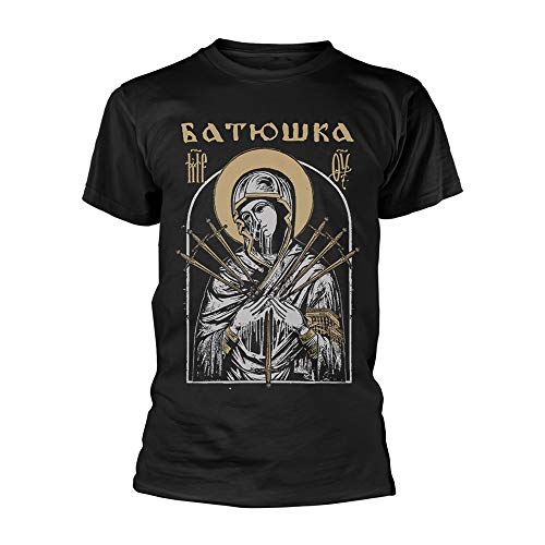 Batushka Mary Dagger offiziell Männer T-Shirt Herren (XX-Large) von Tee Shack