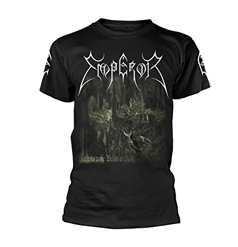 Emperor Anthems to The Welkin at Dusk Metal offiziell Männer T-Shirt Herren (Large) von Tee Shack